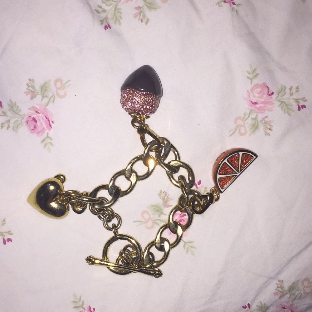 Juicy couture charm bracelet